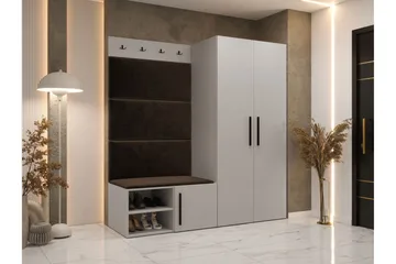 Farosa Hallmöbelset - Beige - Products - Möbler - Hallmöbler - Möbelset för hall & entre