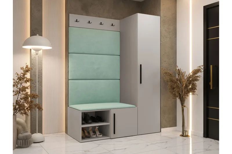 Farosa Hallmöbelset - Beige - Products - Möbler - Hallmöbler - Möbelset för hall & entre