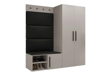 Farosa Hallmöbelset - Beige - Products - Möbler - Hallmöbler - Möbelset för hall & entre