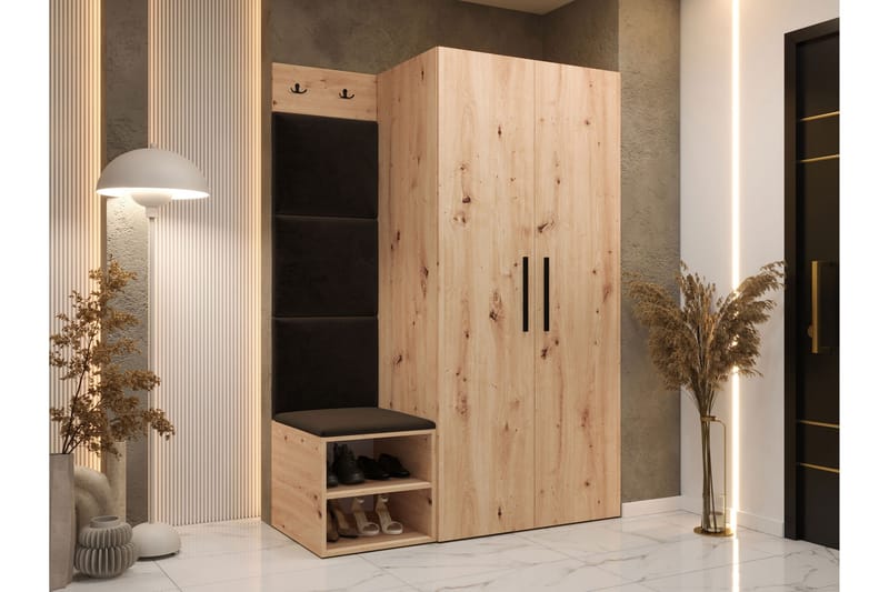 Farosa Hallmöbelset - Brun - Products - Möbler - Hallmöbler - Möbelset för hall & entre