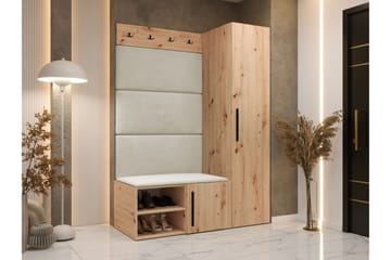 Farosa Hallmöbelset - Brun - Products - Möbler - Hallmöbler - Möbelset för hall & entre