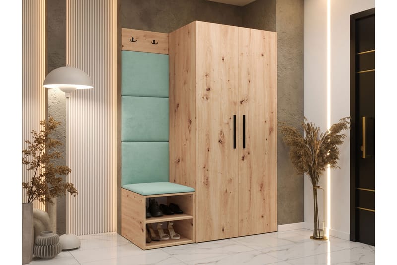 Farosa Hallmöbelset - Brun - Products - Möbler - Hallmöbler - Möbelset för hall & entre