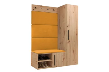 Farosa Hallmöbelset - Brun - Products - Möbler - Hallmöbler - Möbelset för hall & entre