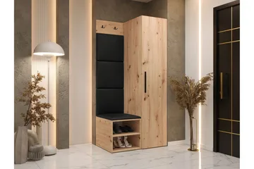 Farosa Hallmöbelset - Brun - Products - Möbler - Hallmöbler - Möbelset för hall & entre