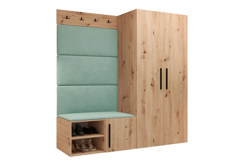 Farosa Hallmöbelset - Brun - Products - Möbler - Hallmöbler - Möbelset för hall & entre