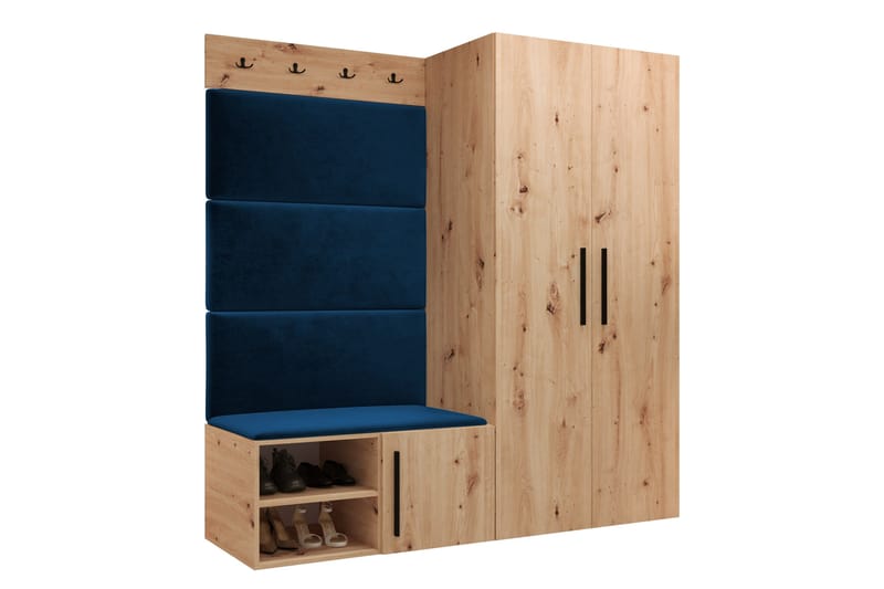 Farosa Hallmöbelset - Brun - Products - Möbler - Hallmöbler - Möbelset för hall & entre