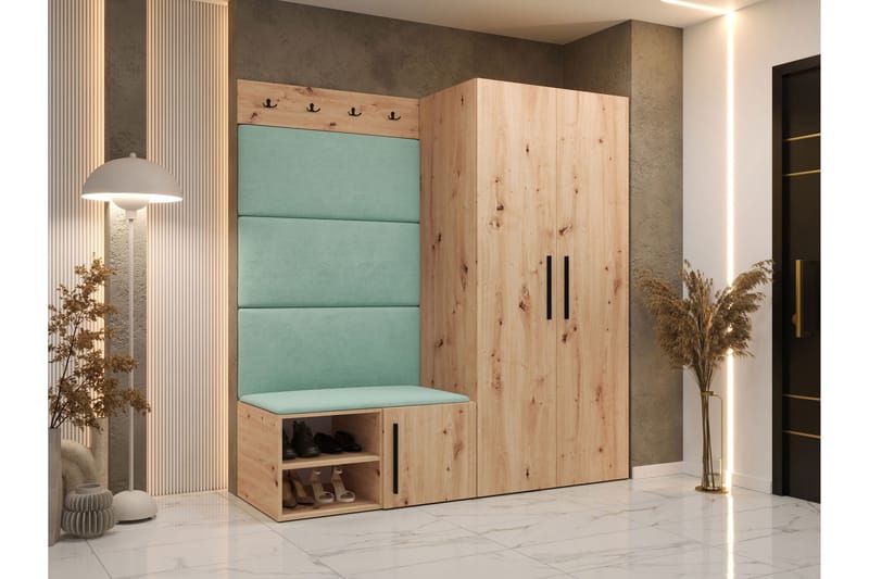 Farosa Hallmöbelset - Brun - Products - Möbler - Hallmöbler - Möbelset för hall & entre