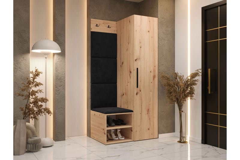 Farosa Hallmöbelset - Brun - Products - Möbler - Hallmöbler - Möbelset för hall & entre