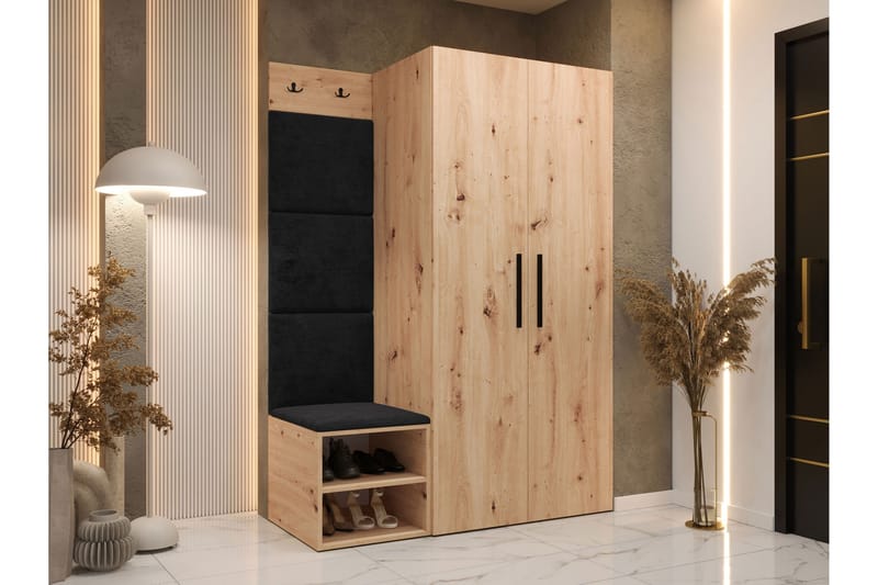 Farosa Hallmöbelset - Brun - Products - Möbler - Hallmöbler - Möbelset för hall & entre