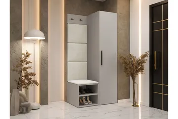 Farosa Hallmöbelset - Brun/Beige - Products - Möbler - Hallmöbler - Möbelset för hall & entre