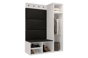 Farosa Hallmöbelset - Svart - Products - Möbler - Hallmöbler - Möbelset för hall & entre