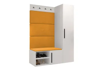 Farosa Hallmöbelset - Svart - Products - Möbler - Hallmöbler - Möbelset för hall & entre