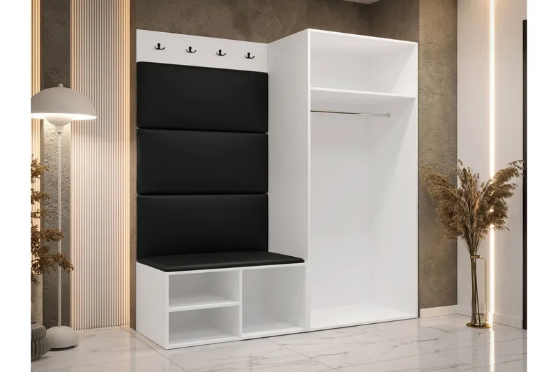 Farosa Hallmöbelset - Vit - Products - Möbler - Hallmöbler - Möbelset för hall & entre