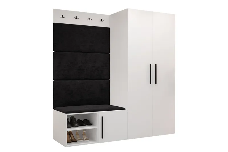 Farosa Hallmöbelset - Vit - Products - Möbler - Hallmöbler - Möbelset för hall & entre