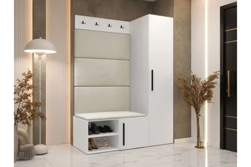 Farosa Hallmöbelset - Vit - Products - Möbler - Hallmöbler - Möbelset för hall & entre