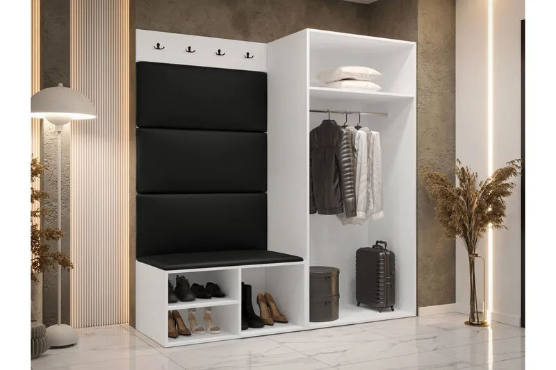 Farosa Hallmöbelset - Vit - Products - Möbler - Hallmöbler - Möbelset för hall & entre