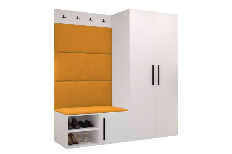 Farosa Hallmöbelset - Vit - Products - Möbler - Hallmöbler - Möbelset för hall & entre