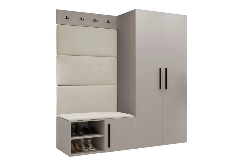 Farosa Hallmöbelset - Vit - Products - Möbler - Hallmöbler - Möbelset för hall & entre