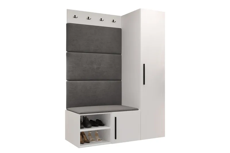 Farosa Hallmöbelset - Vit - Products - Möbler - Hallmöbler - Möbelset för hall & entre