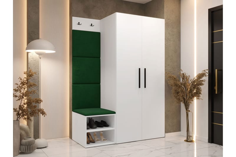 Farosa Hallmöbelset - Vit - Products - Möbler - Hallmöbler - Möbelset för hall & entre