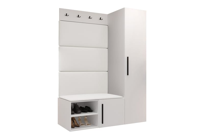 Farosa Hallmöbelset - Vit - Products - Möbler - Hallmöbler - Möbelset för hall & entre