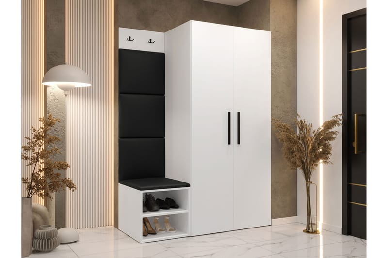 Farosa Hallmöbelset - Vit - Products - Möbler - Hallmöbler - Möbelset för hall & entre