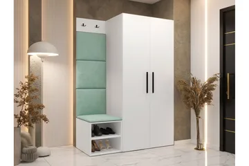 Farosa Hallmöbelset - Vit - Products - Möbler - Hallmöbler - Möbelset för hall & entre