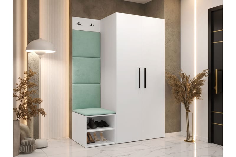 Farosa Hallmöbelset - Vit - Products - Möbler - Hallmöbler - Möbelset för hall & entre