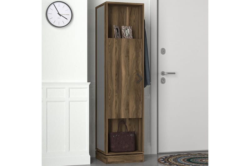 Hallmöbel Honi Valnöt - Mörkbrun - Products - Möbler - Hallmöbler - Möbelset för hall & entre