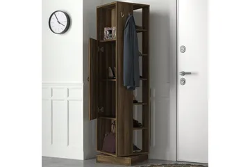 Hallmöbel Honi Valnöt - Mörkbrun - Products - Möbler - Hallmöbler - Möbelset för hall & entre