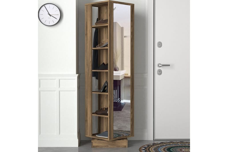 Hallmöbel Honi Valnöt - Mörkbrun - Products - Möbler - Hallmöbler - Möbelset för hall & entre