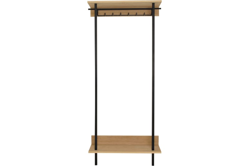 Ongayo Hallmöbelset 28x80 cm - Vit/Svart - Products - Möbler - Hallmöbler - Möbelset för hall & entre