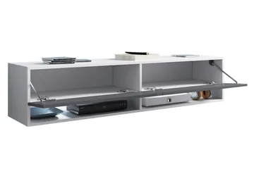 Brya TV-bänk 140x31x30 cm - Beige/Vit - Products - Möbler - TV- & Mediamöbler - TV bänk & mediabänk