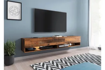 Brya Tv-skåp 180 cm RGB LED - Natur - Products - Möbler - TV- & Mediamöbler - TV-skåp