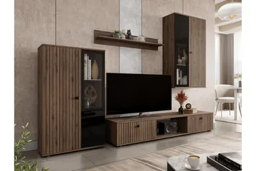 Bunta Tv-möbelset - Brun - Products - Möbler - TV- & Mediamöbler - TV-möbelset