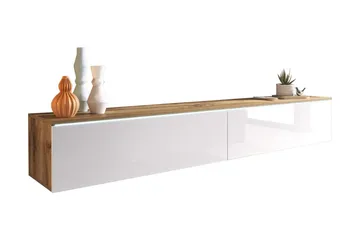 Cuguen TV-bänk 180 cm - Trä/Natur/Vit - Products - Möbler - TV- & Mediamöbler - TV bänk & mediabänk