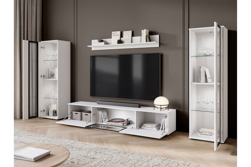 Gamal Tv-möbelset - Grå - Products - Möbler - TV- & Mediamöbler - TV-möbelset