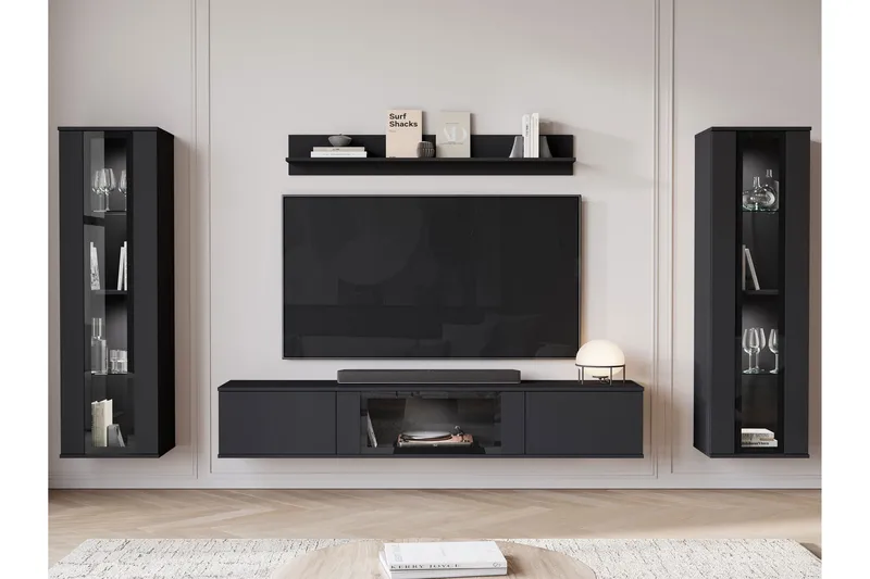 Gamal Tv-möbelset - Grå - Products - Möbler - TV- & Mediamöbler - TV-möbelset