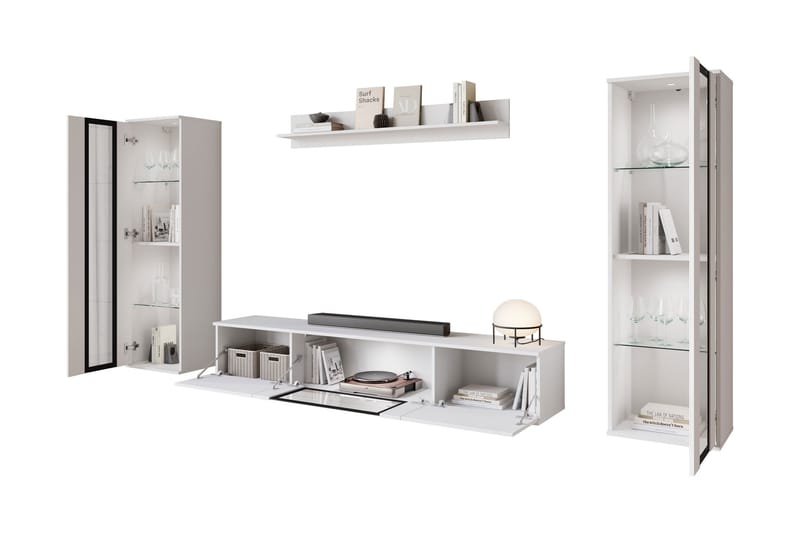 Gamal Tv-möbelset - Grå - Products - Möbler - TV- & Mediamöbler - TV-möbelset