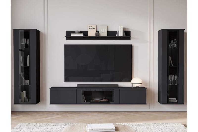 Gamal Tv-möbelset - Grå - Products - Möbler - TV- & Mediamöbler - TV-möbelset