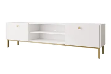 Hermann Tv-bänk 180 cm - Vit - Products - Möbler - TV- & Mediamöbler - TV bänk & mediabänk