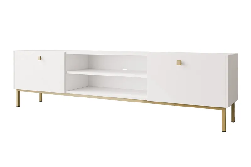 Hermann Tv-bänk 180 cm - Vit - Products - Möbler - TV- & Mediamöbler - TV bänk & mediabänk