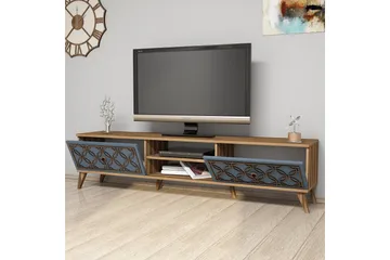 Hovdane TV-Bänk 180 cm - Brun/Grå - Products - Möbler - TV- & Mediamöbler - TV bänk & mediabänk