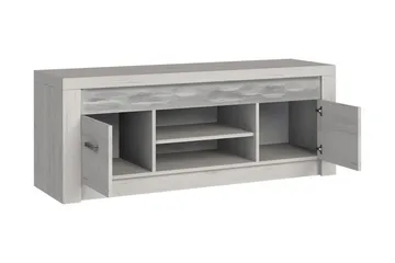 Indianapolis TV-bänk 137x42x53 cm - Vit Led-Belysning - Products - Möbler - TV- & Mediamöbler - TV bänk & mediabänk