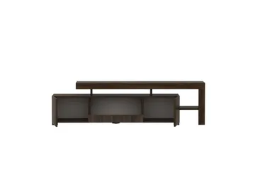 Jurukovo Tv-bänk 192x37 cm Brun - Hanah Home - Products - Möbler - TV- & Mediamöbler - TV bänk & mediabänk