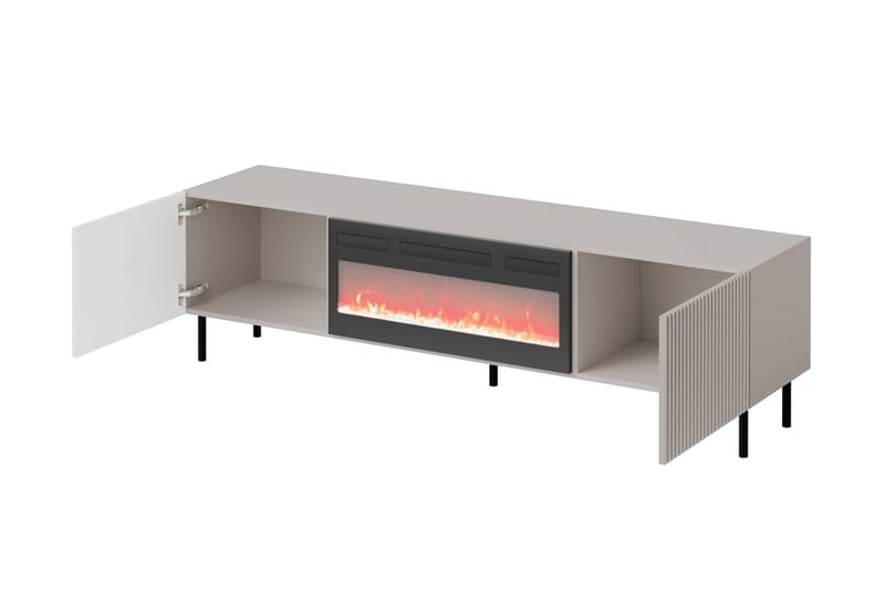 Lionel Tv-bänk 181 cm - Beige - Products - Möbler - TV- & Mediamöbler - TV bänk & mediabänk