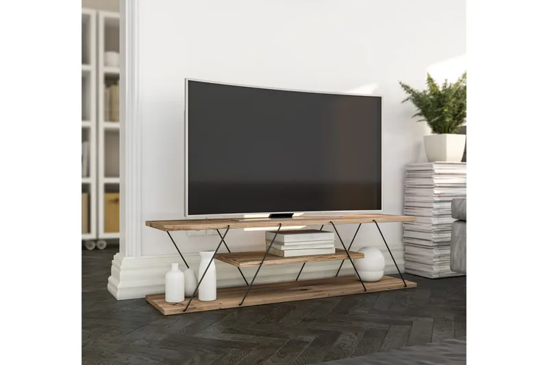Ljusfors TV-bänk 120 cm - Valnöt - Products - Möbler - TV- & Mediamöbler - TV bänk & mediabänk