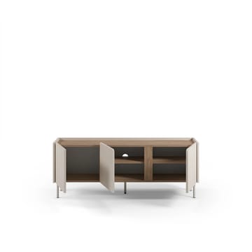 Lomar TV-bänk 140x53,9x35,5 cm - Santstone och naturlig ek - Products - Möbler - TV- & Mediamöbler - TV bänk & mediabänk