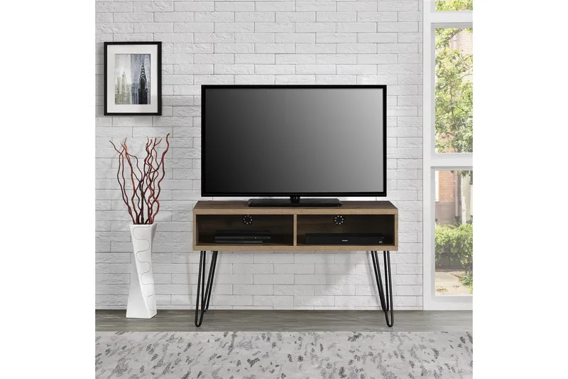 Lowboard Owen Valnöt - Valnöt - Products - Möbler - TV- & Mediamöbler - TV bänk & mediabänk