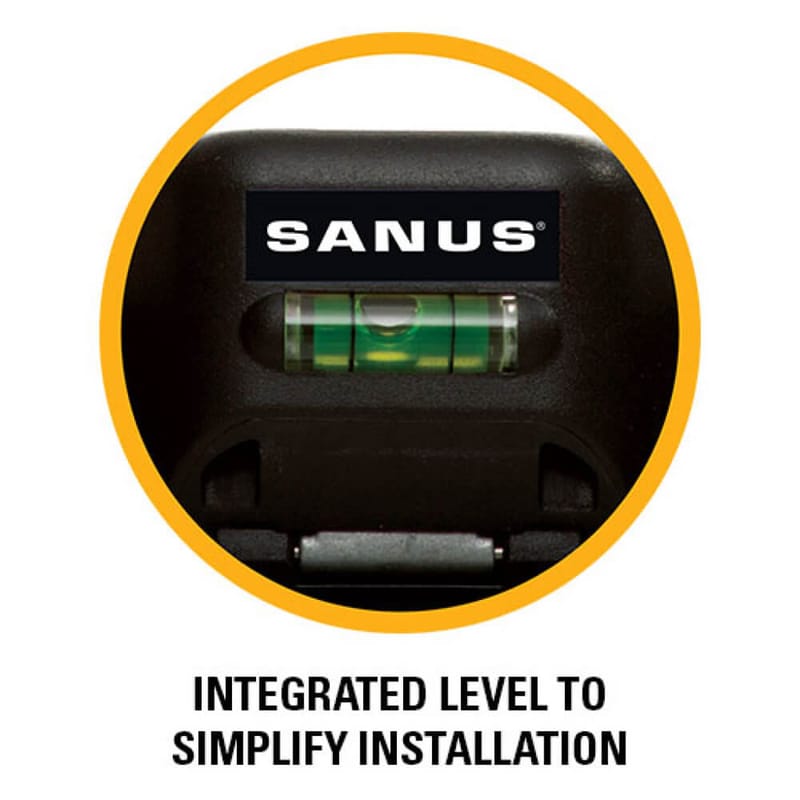 TV-Fäste Sanus Fixed Max Vesa 400x400 22-50 - Svart - Products - Möbler - TV- & Mediamöbler - Mediastativ & väggfäste - Tv-stativ & Tv-väggfäste